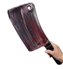 Giant Plastic Bloody Butcher Knife Cleaver Prop
