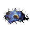 Removable 3D Outer Space Planet Stars Wall Door Cling Decal