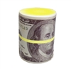 Stress Money Wad Relief Squeezable Foam Roll of $100 Dollar Bill