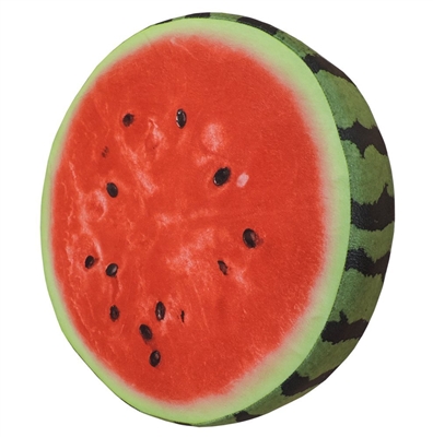 Watermelon Slice Realistic Soft Velvet Foam Pillow