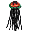 Novelty Giant Rasta Dreadlock Reggae Jamaican Hat