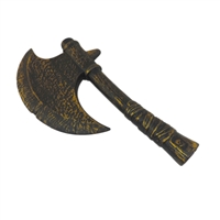 Barbarian Medieval Viking Hand Axe Tomahawk Costume Accesory Black