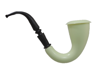 Ivory Colored Sherlock Holmes Detective Costume Pipe