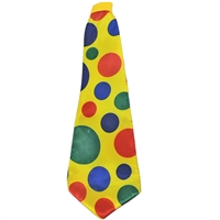 Jumbo Giant Polka Dot Clown Neck Tie