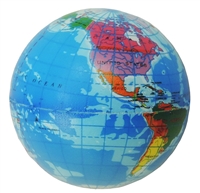 Earth Globe Squeeze Toy Stress Ball