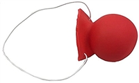 Novelty Giant Red Rubber honking SQUEAKING Clown Nose With Elastic