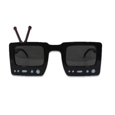 Novelty Giant TV Shape Party Sunglasses