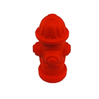 Stress Relief Squeezable Foam Red Fire Hydrant