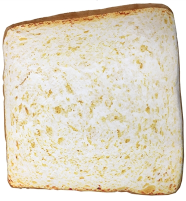 Bread Slice Foam Pillow Seat Custion