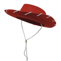Children's Western Woody Style Kids Cowboy Ranch Hat Red 20"