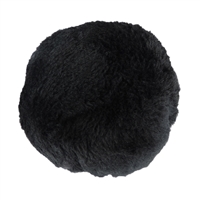 Jumbo Plush Bunny Tail Costume Accessory Black