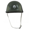 Childs Green Army Soldier Combat Costume Helmet