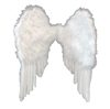 Small White Feather Angel Wings